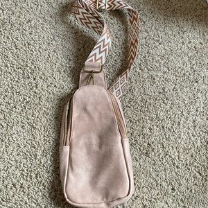 Blush sling bag